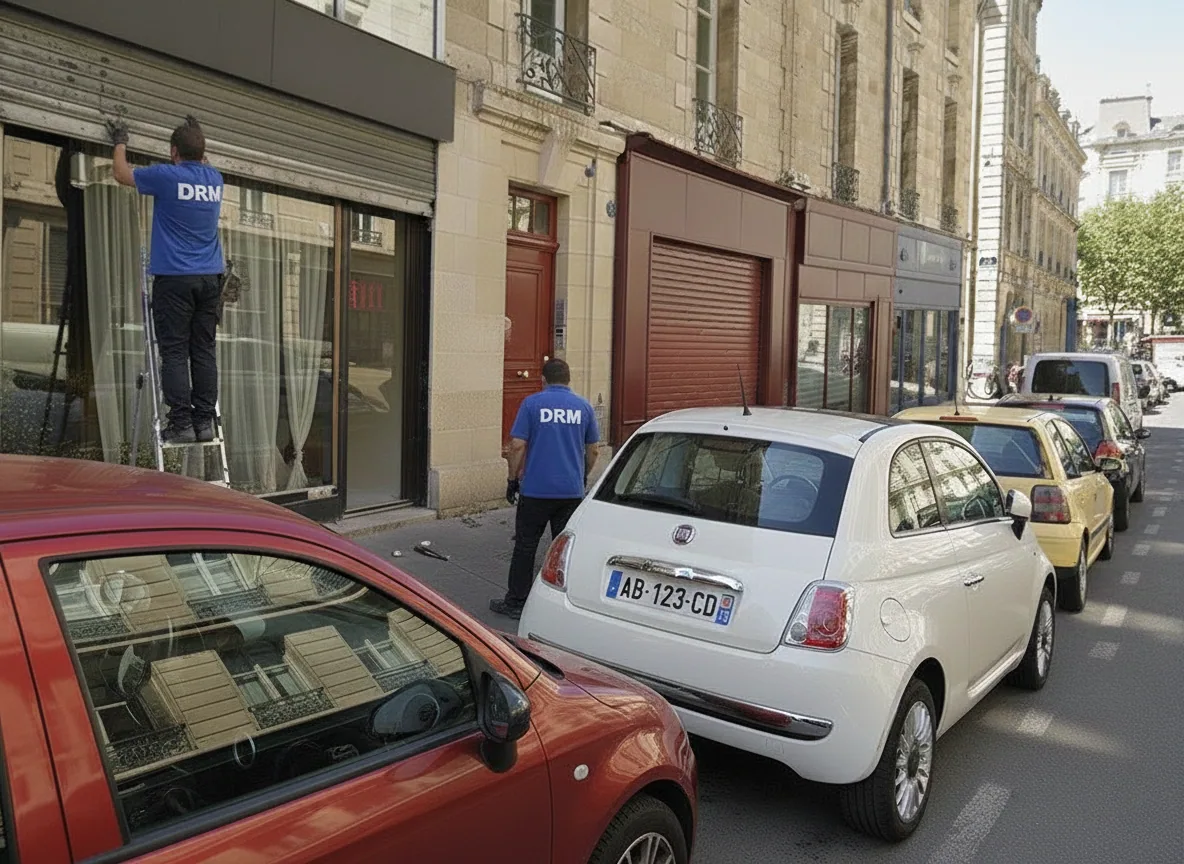 Déblocage de rideau métallique bloqué à Chelles