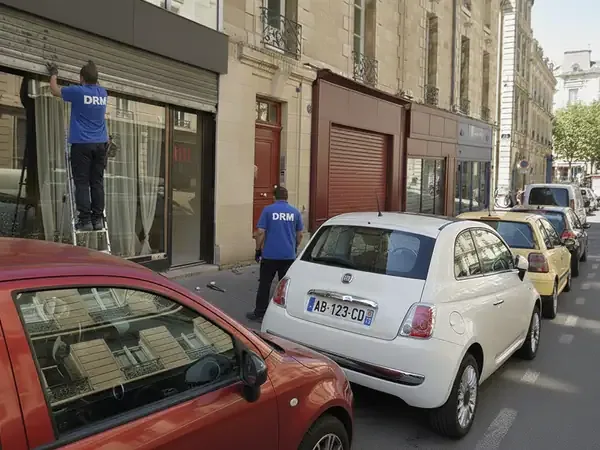 Déblocage de rideau métallique bloqué à Chelles