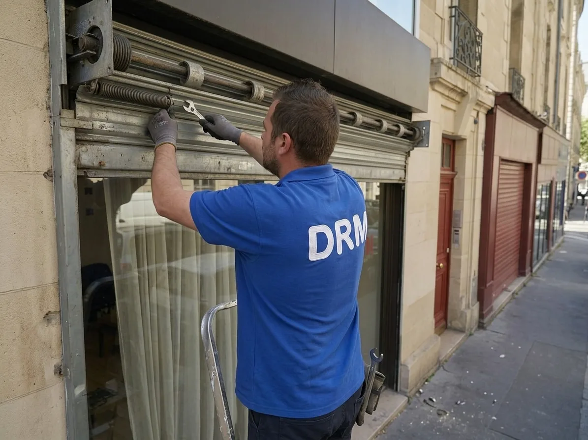 Rideau de boutique débloqué — Rideau métallique à Chelles